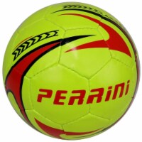 Shelter 13623 All Weather Indoor Outdoor Perrini Soccer Ball, Orange, Black & Blue - Size 5