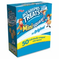 Keebler KEB12346 Rice Krispies Treats Original Mini Squares, 50 Per Box