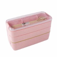Wheat Straw Lunch Box 3 Layers 900 ml