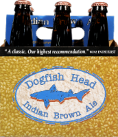 Dogfish Head Indian Brown Ale Perspective: front