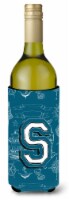 Carolines Treasures  CJ2014-SLITERK Letter S Sea Doodles Initial Alphabet Wine B