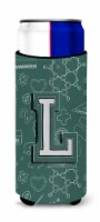 Carolines Treasures  CJ2010-LMUK Letter L Back to School Initial Ultra Hugger fo