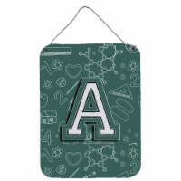 Carolines Treasures  CJ2010-ADS1216 Letter A Back to School Initial Wall or Door