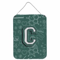 Carolines Treasures  CJ2010-CDS1216 Letter C Back to School Initial Wall or Door