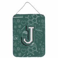 Carolines Treasures  CJ2010-JDS1216 Letter J Back to School Initial Wall or Door