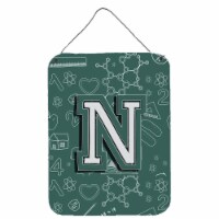 Carolines Treasures  CJ2010-NDS1216 Letter N Back to School Initial Wall or Door