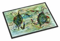 Carolines Treasures  8940JMAT Blue Crab Standoff Indoor or Outdoor Mat 24x36