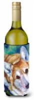 Carolines Treasures 7302LITERK Corgi Mini Daises Wine Bottle Hugger