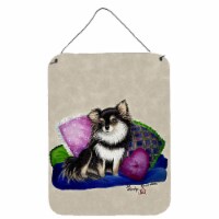 Carolines Treasures MH1012DS1216 Chihuahua on their couch Wall or Door Hanging
