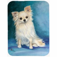 Carolines Treasures  Jazz Chihuahua Long Hair Mouse Pad- Hot Pad & Trivet