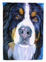 Carolines Treasures 7337CHF Luca the Bernese Mountain Dog House Flag