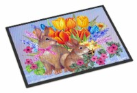 Carolines Treasures  PJC1067JMAT New Beginnings II Easter Rabbit Indoor or Outdo