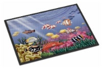 Carolines Treasures PTW2032MAT Undersea Fantasy 7 Doormat 18x27