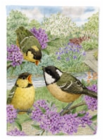 Carolines Treasures ASA2098GF Coal Tits Garden Flag