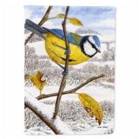 Carolines Treasures ASA2051CHF Eurasian Blue Tits Bird House Flag