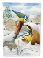 Carolines Treasures ASA2053CHF Eurasian Blue Tits Birds in Flower Pot House Fla