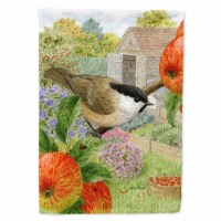 Carolines Treasures ASA2111CHF Coal Tits House Flag