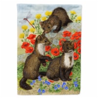 Carolines Treasures ASA2122CHF Stone Martins Beech Marten House Flag