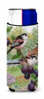 Carolines Treasures  ASA2115MUK Long Tailed Tits Ultra Hugger for slim cans