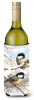 Carolines Treasures  ASA2065LITERK Coal Tits Wine Bottle Hugger
