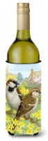 Carolines Treasures  ASA2091LITERK House Sparrows Wine Bottle Hugger