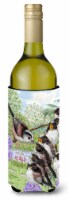 Carolines Treasures  ASA2102LITERK Long Tailed Tits Wine Bottle Hugger