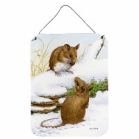 Carolines Treasures  ASA2027DS1216 Wood Mice Wood Mouse Wall or Door Hanging Pri