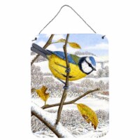 Carolines Treasures  ASA2051DS1216 Eurasian Blue Tits Bird Wall or Door Hanging