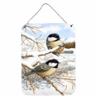 Carolines Treasures  ASA2065DS1216 Coal Tits Wall or Door Hanging Prints