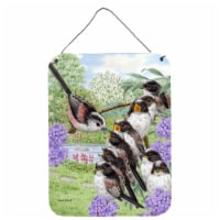 Carolines Treasures  ASA2102DS1216 Long Tailed Tits Wall or Door Hanging Prints