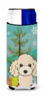 Carolines Treasures BB1630MUK Christmas Tree and Buff Poodle Ultra Hugger for s