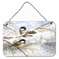 Carolines Treasures  ASA2192DS812 Coal Tits Wall or Door Hanging Prints