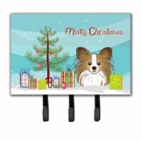 Carolines Treasures BB1620TH68 Christmas Tree & Papillon Leash or Key Holder