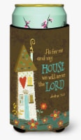 Carolines Treasures  VHA3005TBC As For Me And My House Tall Boy Hugger