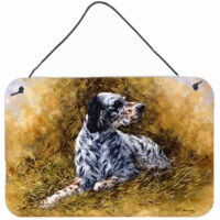 English Setter by Michael Herring Wall or Door Hanging Prints
