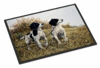 Carolines Treasures HMHE0001JMAT Two Springer Spaniels by Michael Herring Doorm