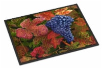 Carolines Treasures TMTR0151JMAT Grapes Of Joy by Malenda Trick Doormat 24x36