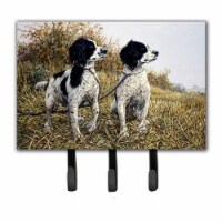 Carolines Treasures HMHE0001TH68 Two Springer Spaniels by Michael Herring Leash or Key Holder
