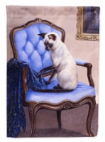 Carolines Treasures BDBA0273CHF On The Chair Siamese cat House Flag