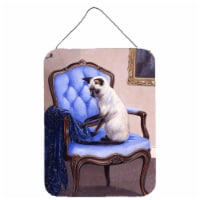Carolines Treasures  BDBA0273DS1216 On The Chair Siamese cat Wall or Door Hangin