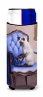 Carolines Treasures BDBA0273MUK On The Chair Siamese cat Ultra Hugger for slim