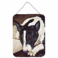 Bull Terrier by Tanya and Craig Amberson Wall or Door Hanging Prints