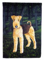 Carolines Treasures AMB1188CHF Delta Airedale Terrier House Flag