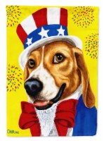 Carolines Treasures AMB1337GF Unble Sam's USA Beagle Flag Garden Size