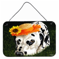 Carolines Treasures AMB1340DS812 My Sun Spot Dalmatian Wall or Door Hanging Pri