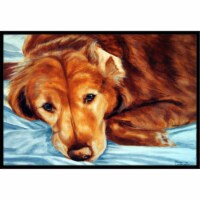 Carolines Treasures AMB1040MAT Golden Retriever by Tanya and Craig Amberson Doo