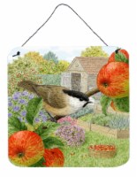 Carolines Treasures  ASAD0699DS66 Coal Tits Apple Picker Wall or Door Hanging Pr