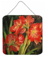 Carolines Treasures  DND0091DS66 Amaryllis by Neil Drury Wall or Door Hanging Pr