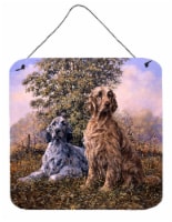 Carolines Treasures  HMHE0203DS66 Setters by Michael Herring Wall or Door Hangin