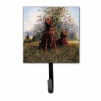 Carolines Treasures HMHE0049SH4 Red Irish Setters by Michael Herring Leash or Key Holder